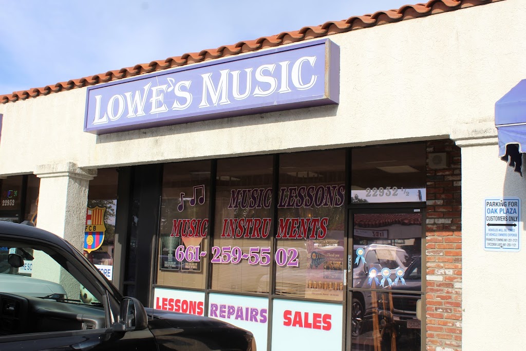 Lowes Music | 22932 1/2 Lyons Ave, Santa Clarita, CA 91321, USA | Phone: (661) 259-5502