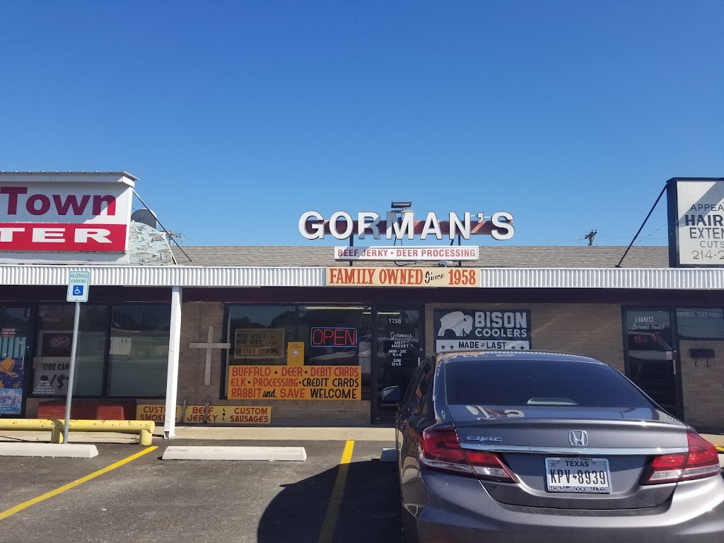 Gormans Meat Market | 1738 N Frances St, Terrell, TX 75160, USA | Phone: (972) 524-5353