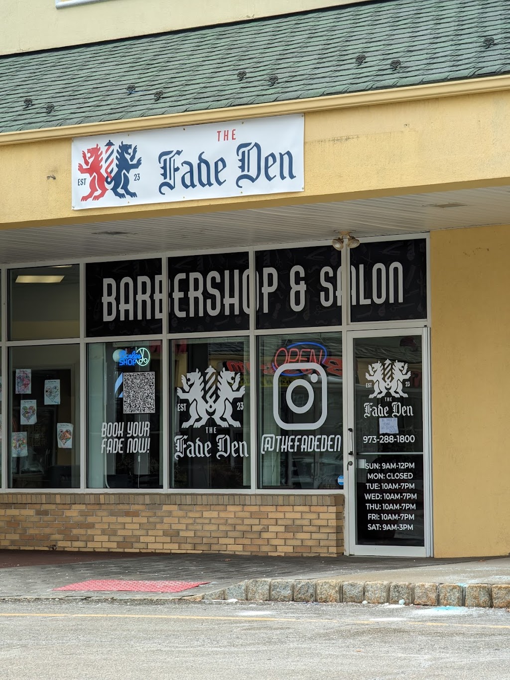 The Fade Den | 181 Howard Blvd, Mt Arlington, NJ 07856, USA | Phone: (973) 288-1800