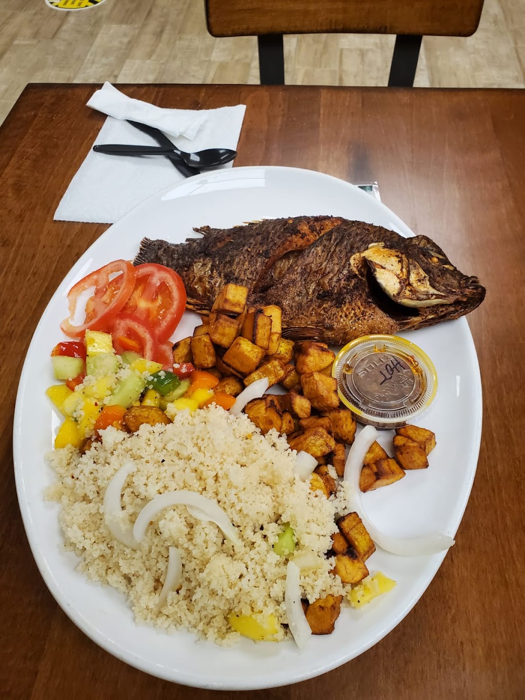 Authentic Liberian Cuisine | 7017 N 19th Ave, Phoenix, AZ 85021, USA | Phone: (602) 296-7100