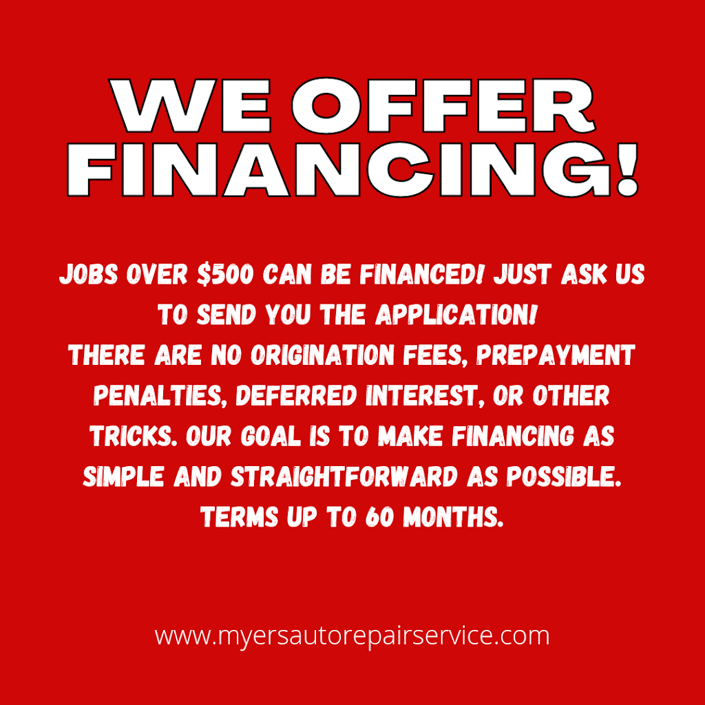 Myers Automotive Repair Service Mobile Mechanic Services | 1256 Sunrise Vista, Thorndale, TX 76577, USA | Phone: (512) 541-9332