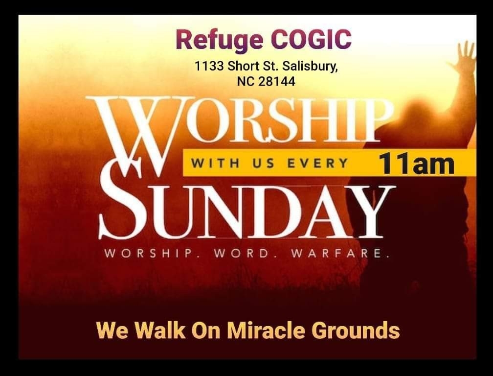 Miracle Ground Church of God in Christ | 1133 Short St, Salisbury, NC 28144, USA | Phone: (704) 754-4627