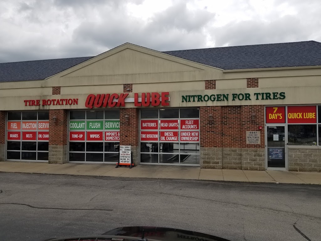 7 days Valvoline Quick Lube | 4847 183rd St, Country Club Hills, IL 60478, USA | Phone: (708) 960-0971