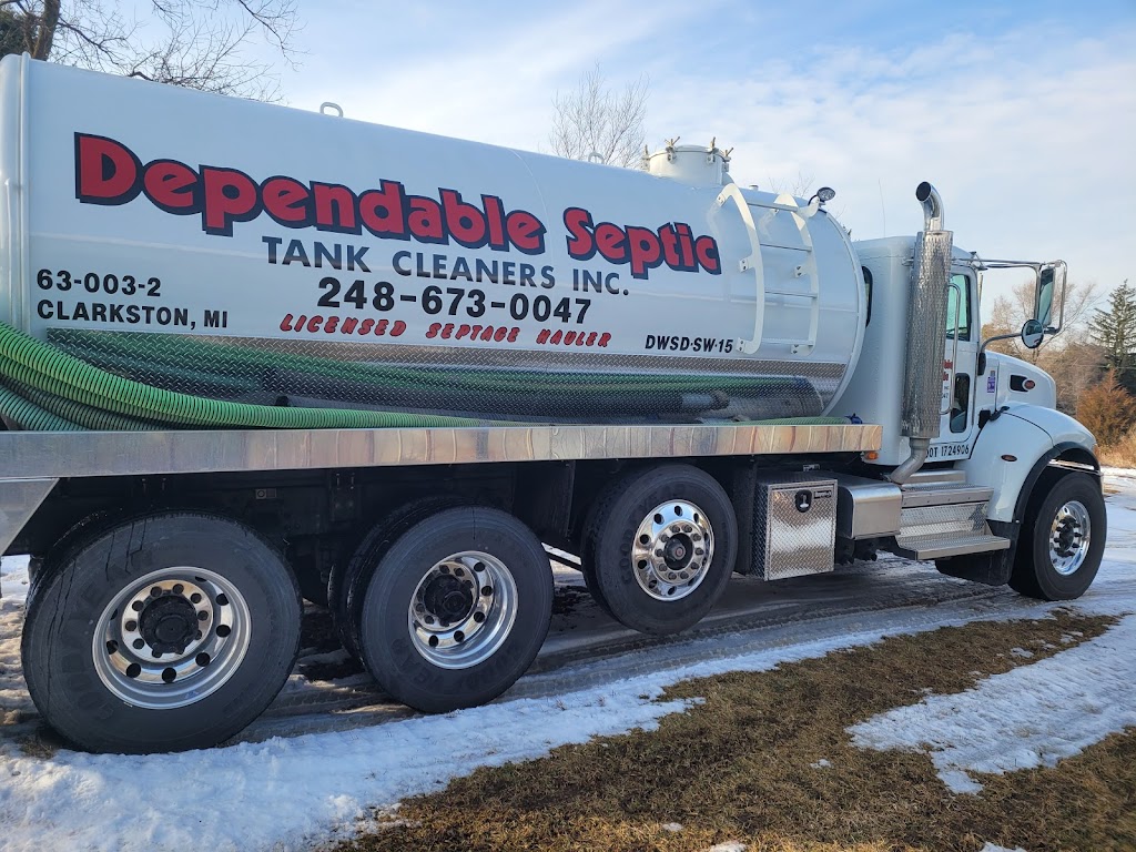 Dependable Septic Tank Cleaners | 4850 Oak Park Dr, Clarkston, MI 48346, USA | Phone: (248) 673-0047