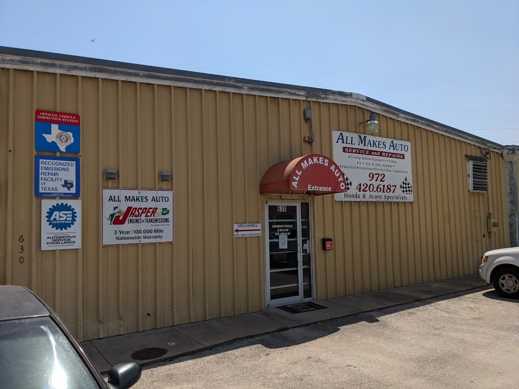 All Makes Any Model Auto Service & Repair | 630 Franklin, Lewisville, TX 75057, USA | Phone: (972) 420-6187