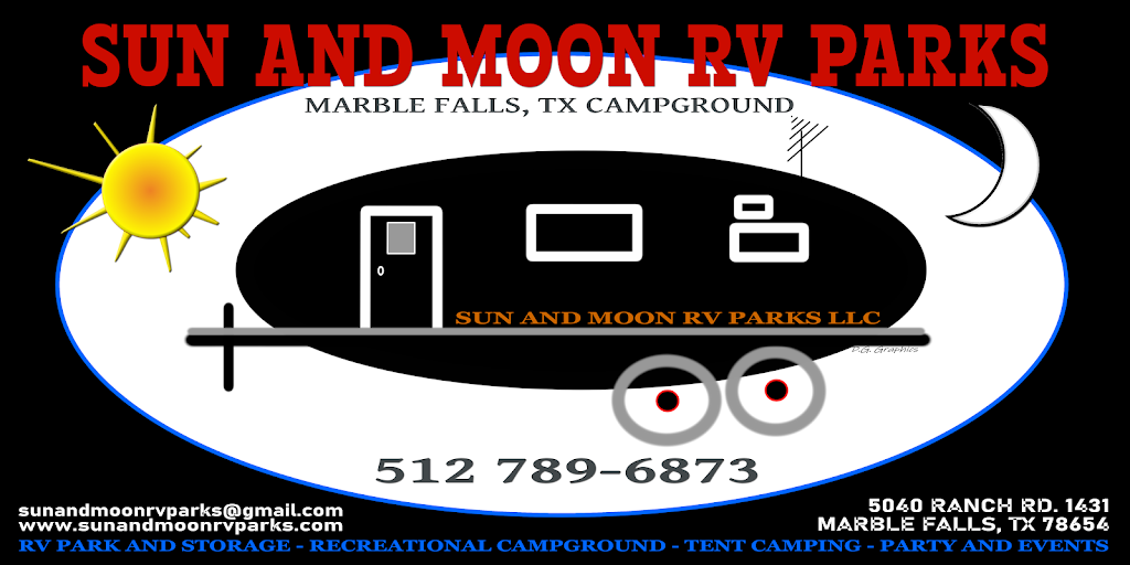 Sun and Moon RV Parks | 5040 RM 1431, Marble Falls, TX 78654, USA | Phone: (512) 789-6873