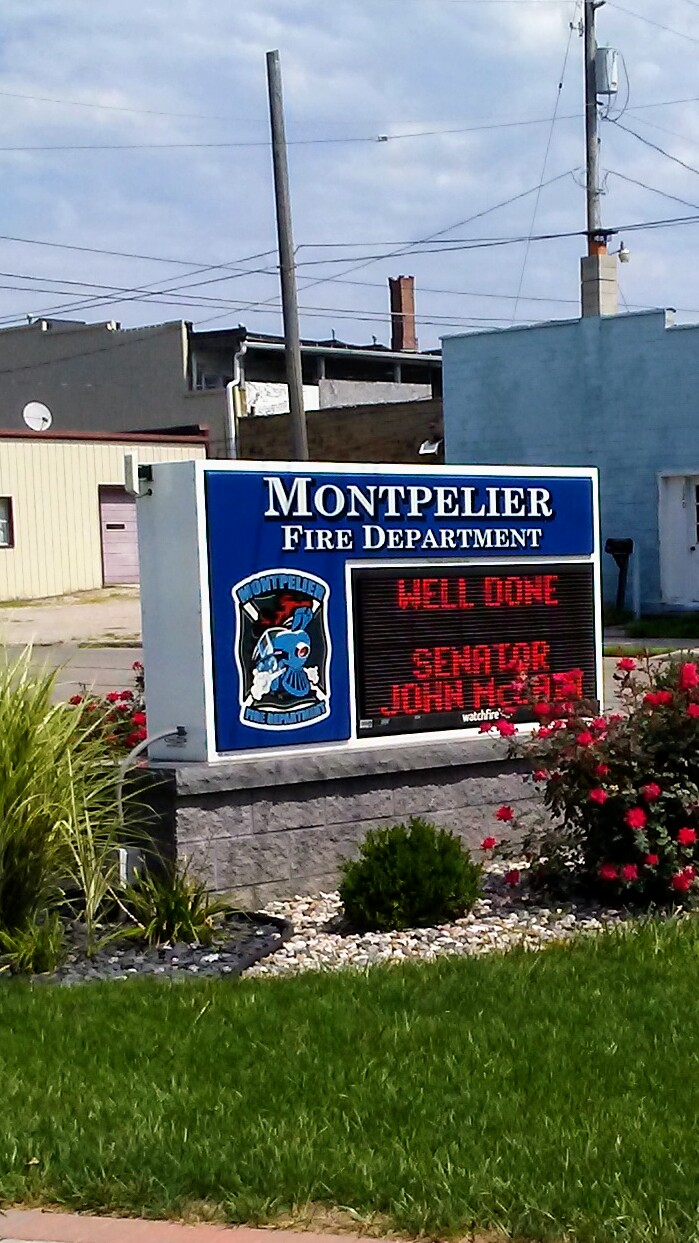 Montpelier Fire Dept | 107 S Monroe St, Montpelier, OH 43543, USA | Phone: (419) 485-5543