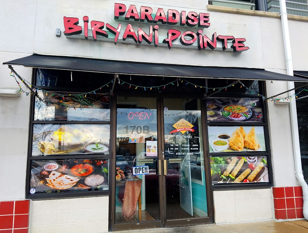 Paradise Biryani Pointe | 6400 Baltimore National Pike, Catonsville, MD 21228, USA | Phone: (410) 747-0080