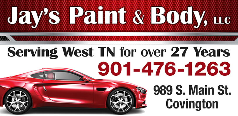 Jays Paint And Body | 989 S Main St, Covington, TN 38019, USA | Phone: (901) 476-1263