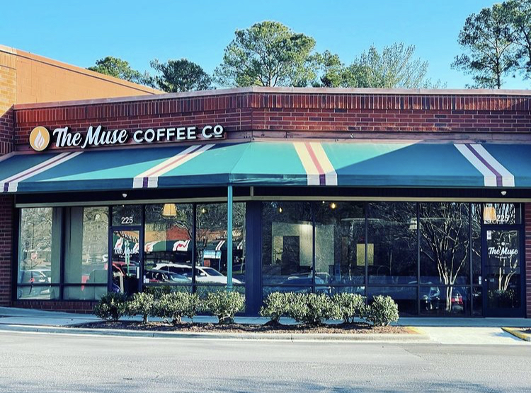 The Muse Coffee Company & Roastery | 225 Timber Dr, Garner, NC 27529, USA | Phone: (919) 322-1414