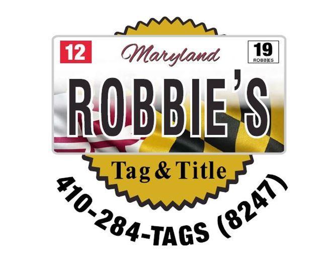 ROBBIES TAG & TITLE | 7329 Holabird Ave Suite #2, Baltimore, MD 21222, USA | Phone: (410) 284-8247