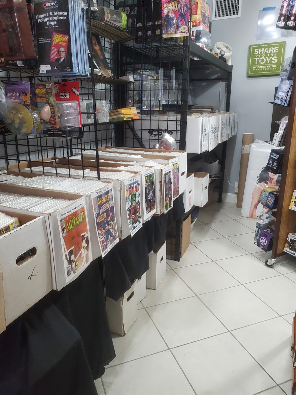 Feed Your Imagination Comics | 7215 Central Ave, St. Petersburg, FL 33710, USA | Phone: (727) 710-6189