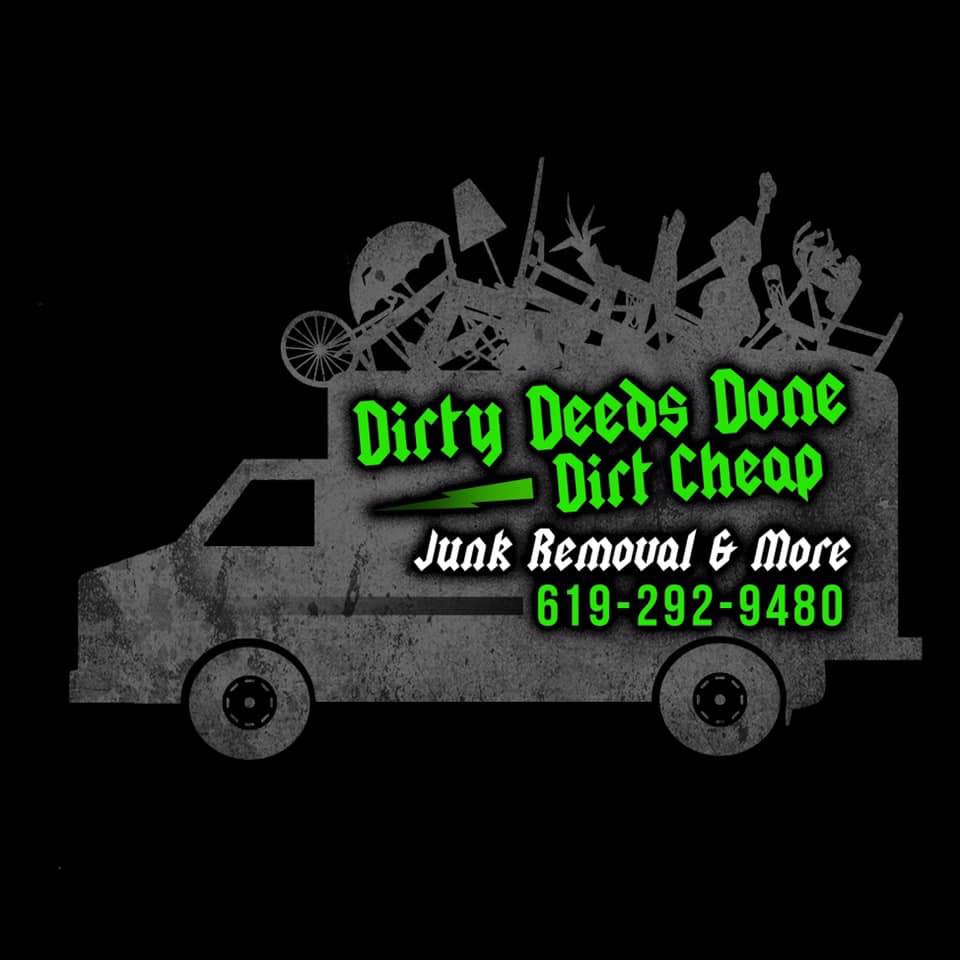 Dirty Deeds Done Dirt Cheap Junk Removal | 945 Postal Way A, Vista, CA 92083, USA | Phone: (619) 292-9480