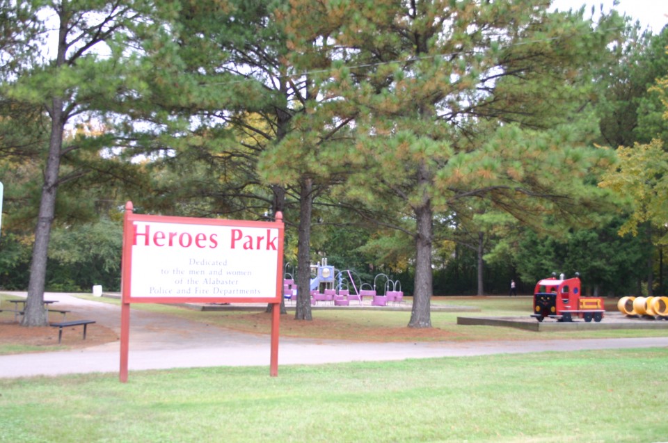 Heroes Park | 1950 Butler Rd, Alabaster, AL 35007, USA | Phone: (205) 664-6840