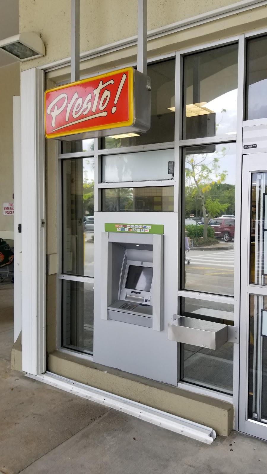 Presto! ATM at Publix Super Market | 14375 Miramar Pkwy, Miramar, FL 33027, USA | Phone: (863) 688-1188