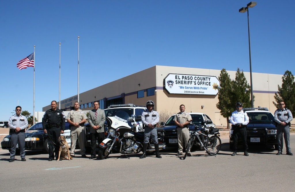 El Paso County Sheriffs Office | 3850 Justice, El Paso, TX 79938, USA | Phone: (915) 538-2292