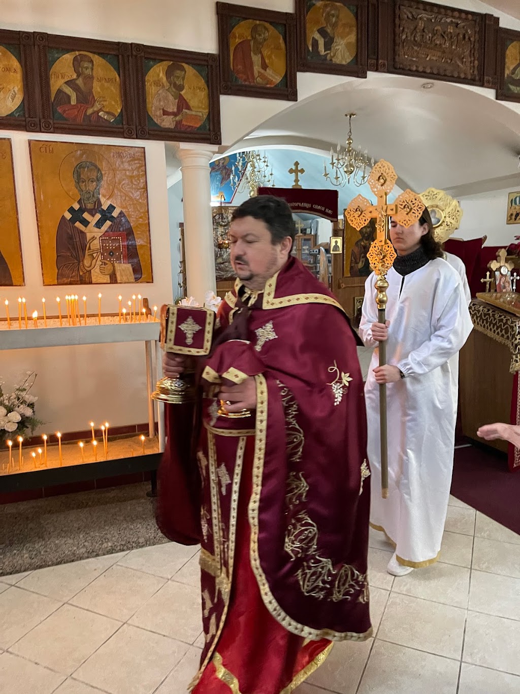 St. George of Kratovo Macedonian Orthodox Church | 29141 W 12 Mile Rd, Farmington Hills, MI 48334, USA | Phone: (248) 477-4612