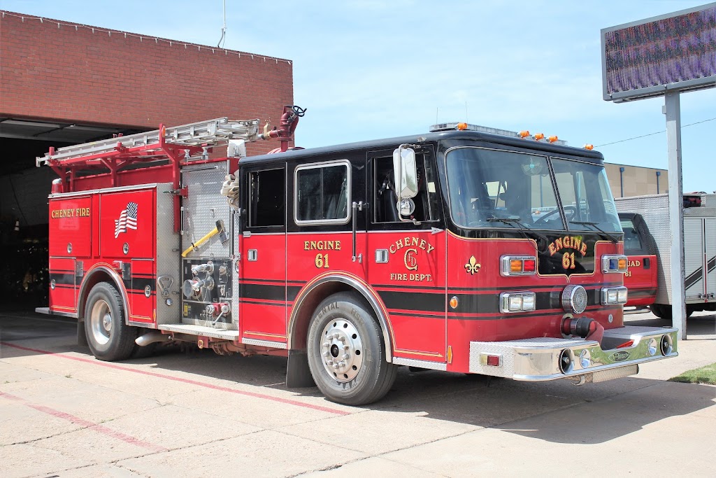 Cheney Fire Department | 525 N Main St, Cheney, KS 67025, USA | Phone: (316) 542-3155