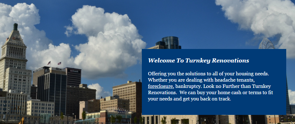 Turnkey Renovations LLC | 9624 Cincinnati Columbus Rd, West Chester Township, OH 45069, USA | Phone: (513) 788-8082