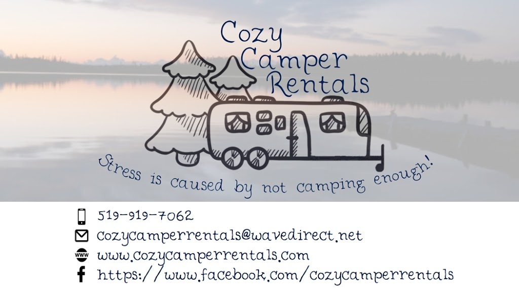 Cozy Camper Rentals Inc. | 7047 Giardini Sr Rd, Cottam, ON N0R 1B0, Canada | Phone: (519) 919-7062