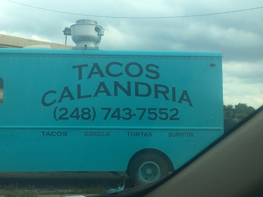 Tacos Calandria | 533 Perry St, Pontiac, MI 48342, USA | Phone: (248) 743-7552