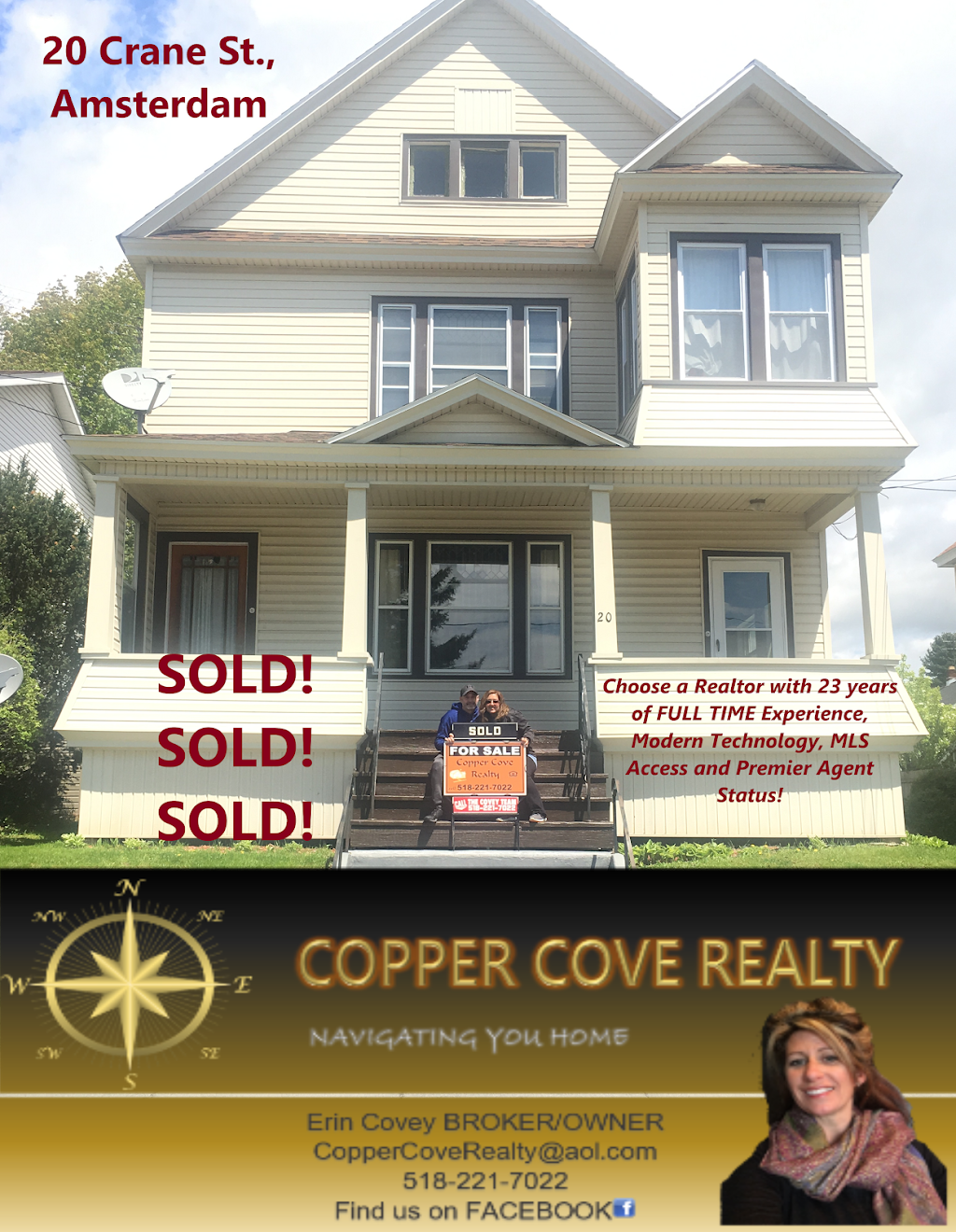 Copper Cove Realty | Church St, Hagaman, NY 12086, USA | Phone: (518) 221-7022