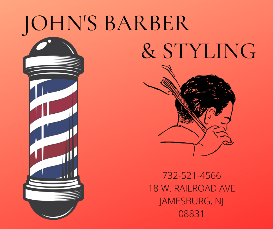 Johns Barber & Styling | 18 W Railroad Ave, Jamesburg, NJ 08831, USA | Phone: (732) 521-4566