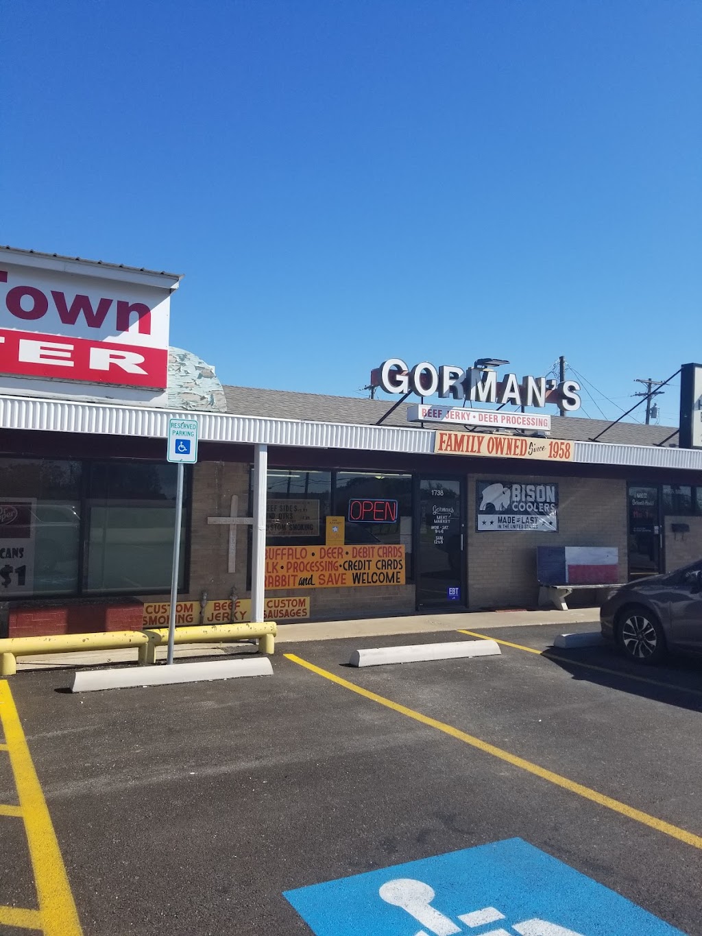 Gormans Meat Market | 1738 N Frances St, Terrell, TX 75160, USA | Phone: (972) 524-5353