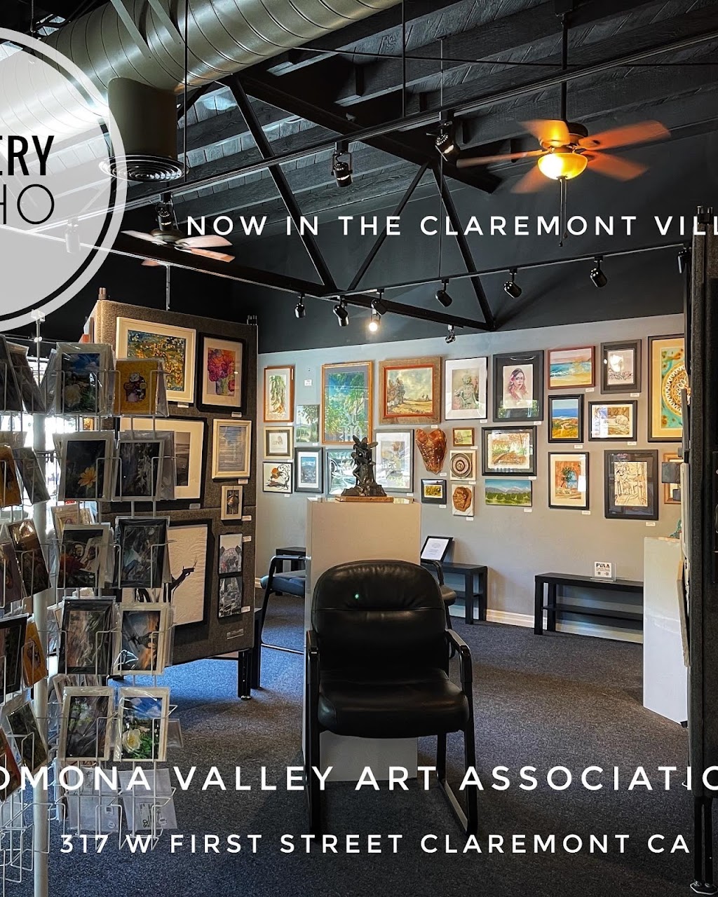 Pomona Valley Art Association - Gallery SOHO | 317 W 1st St, Claremont, CA 91711, USA | Phone: (909) 624-4900