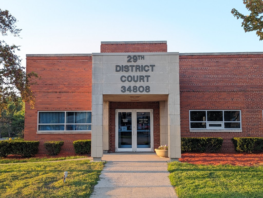 29th District Court | 34808 Sims St, Wayne, MI 48184, USA | Phone: (734) 722-5220