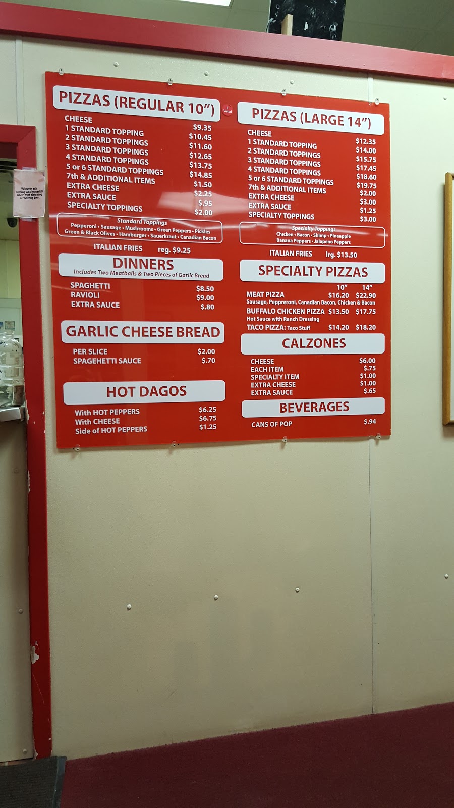 Hags Newport Pizza | 1642 1/2 Hastings Ave, Newport, MN 55055, USA | Phone: (651) 458-5212