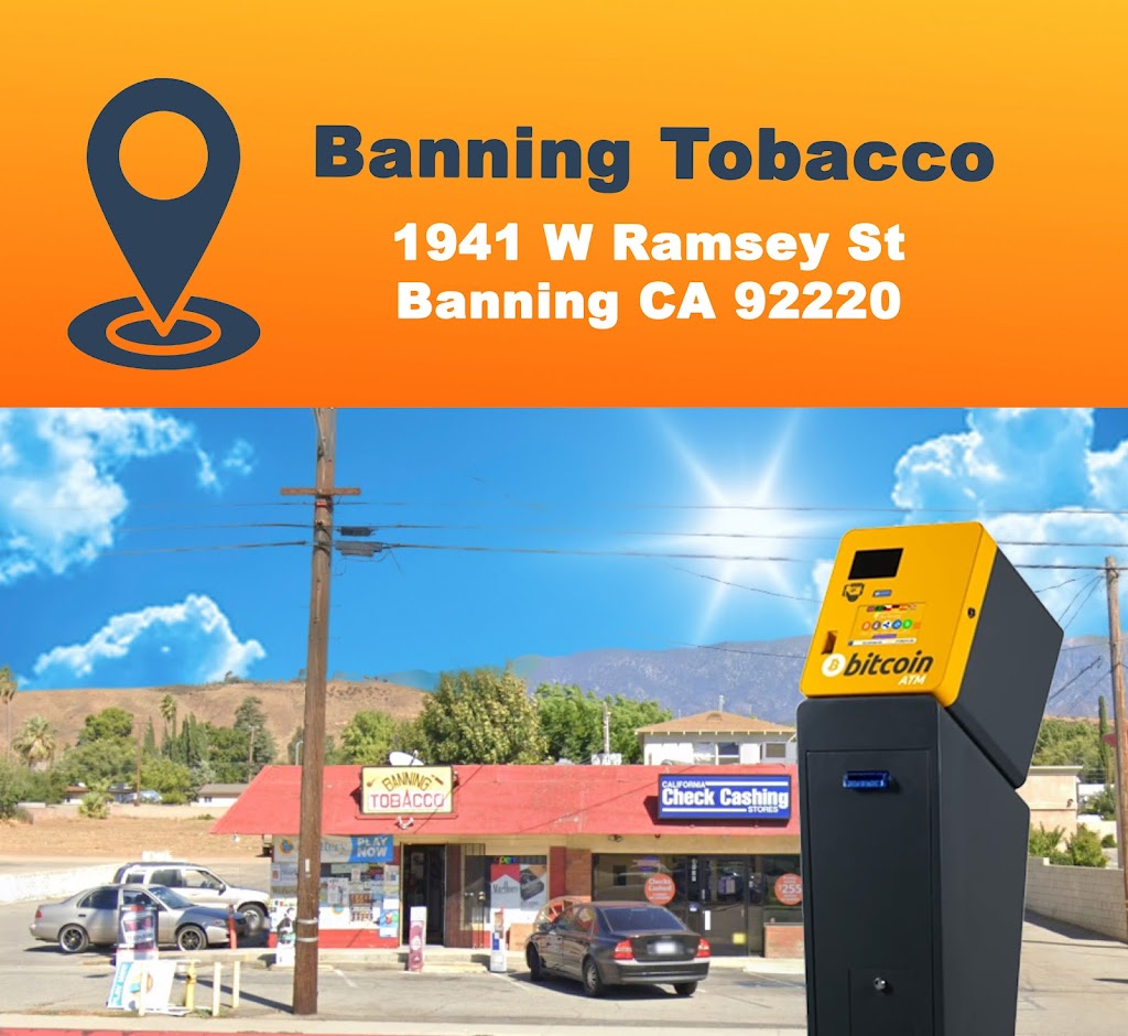 Bitcoin ATM Banning - Coinhub | 1941 W Ramsey St, Banning, CA 92220, USA | Phone: (702) 900-2037
