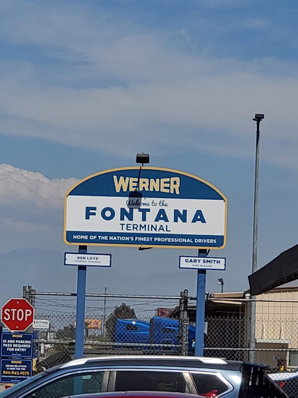 Werner Enterprises, Inc. | 10251 Calabash Ave, Fontana, CA 92335, USA | Phone: (909) 823-4995