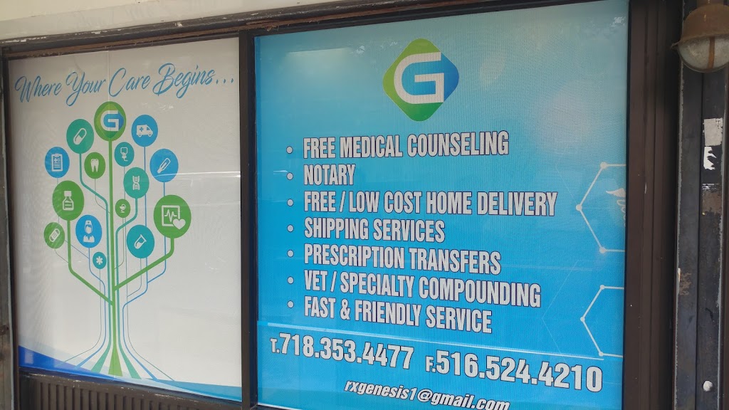 Genesis Pharmacy | 6558 Fresh Meadow Ln, Fresh Meadows, NY 11365, USA | Phone: (718) 353-4477