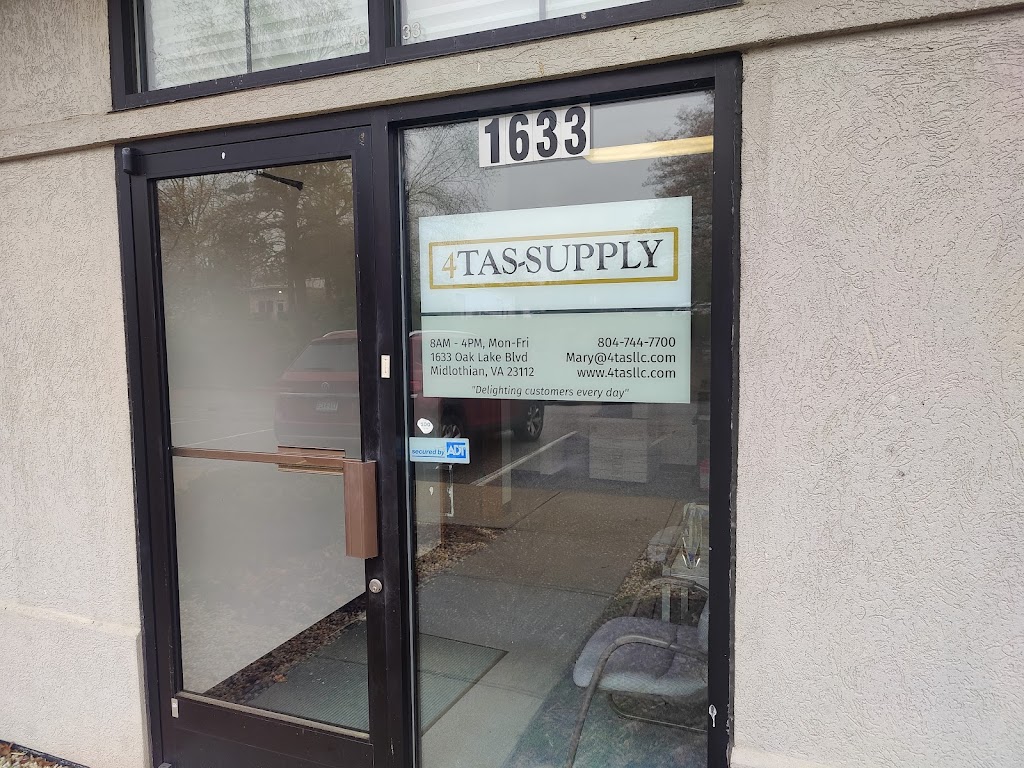 4TAS Supply | 1633 Oak Lake Blvd, Midlothian, VA 23112, USA | Phone: (804) 744-7700