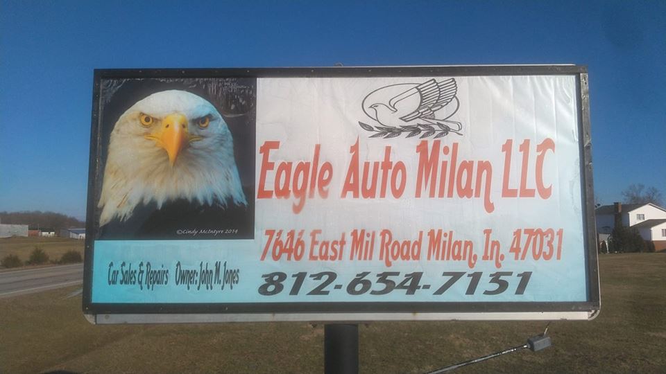 Eagle Auto Milan LLC | 7646 Mill Rd, Milan, IN 47031, USA | Phone: (812) 654-7151