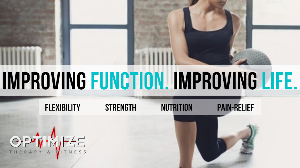 Optimize Therapy and Fitness | 10981 Johns Hopkins Rd #210, Laurel, MD 20723 | Phone: (301) 356-5500