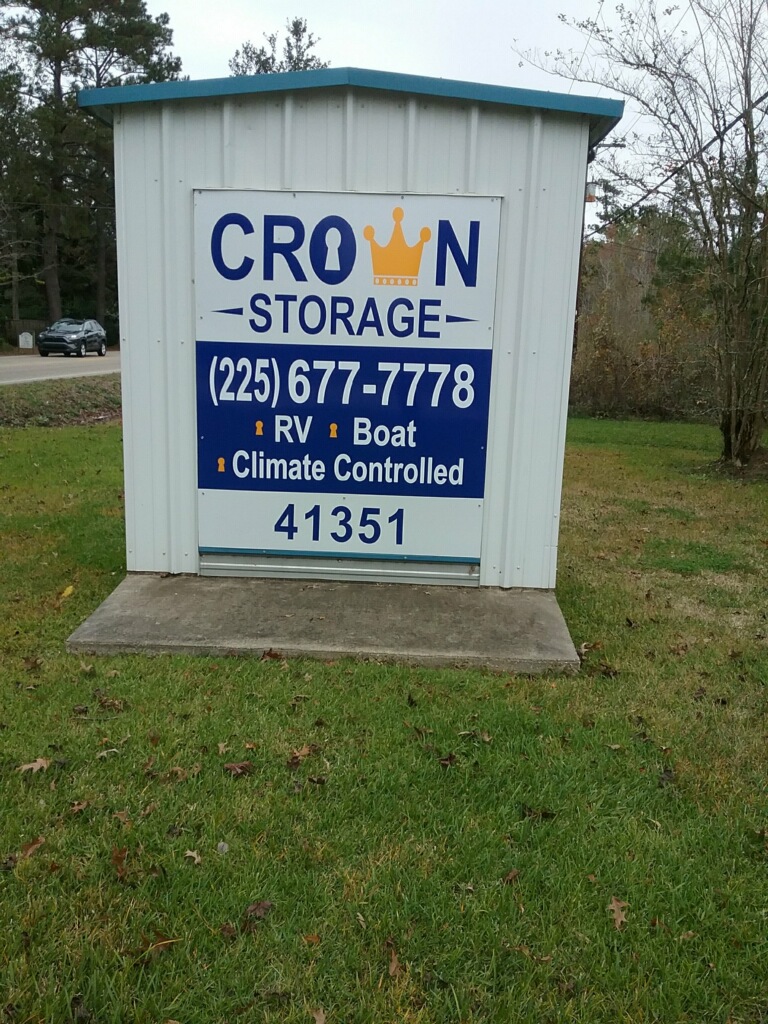 Crown Storage & RV | 41351 LA-42, Prairieville, LA 70769, USA | Phone: (225) 677-7778