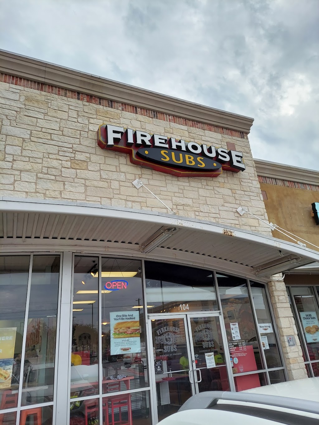 Firehouse Subs Lakeline | 1540 Cypress Creek Road, Cedar Park, TX 78613, USA | Phone: (512) 335-3473