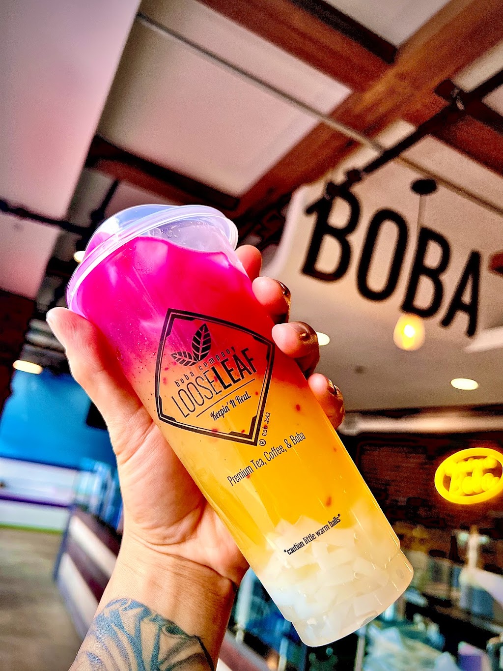 Loose Leaf Boba Company | 521 S Olive St, Los Angeles, CA 90013, USA | Phone: (323) 772-6858