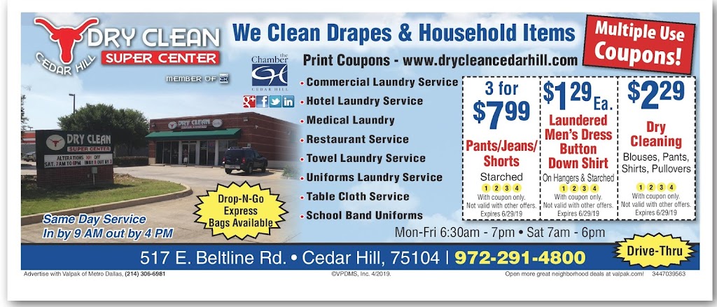 Dry Clean Super Center cedar Hill TX,75104 | 517 Belt Line Rd, Cedar Hill, TX 75104, USA | Phone: (972) 291-4800