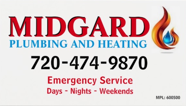 Midgard Plumbing and Heating | 156 S Carlton St, Castle Rock, CO 80104, USA | Phone: (720) 474-9870