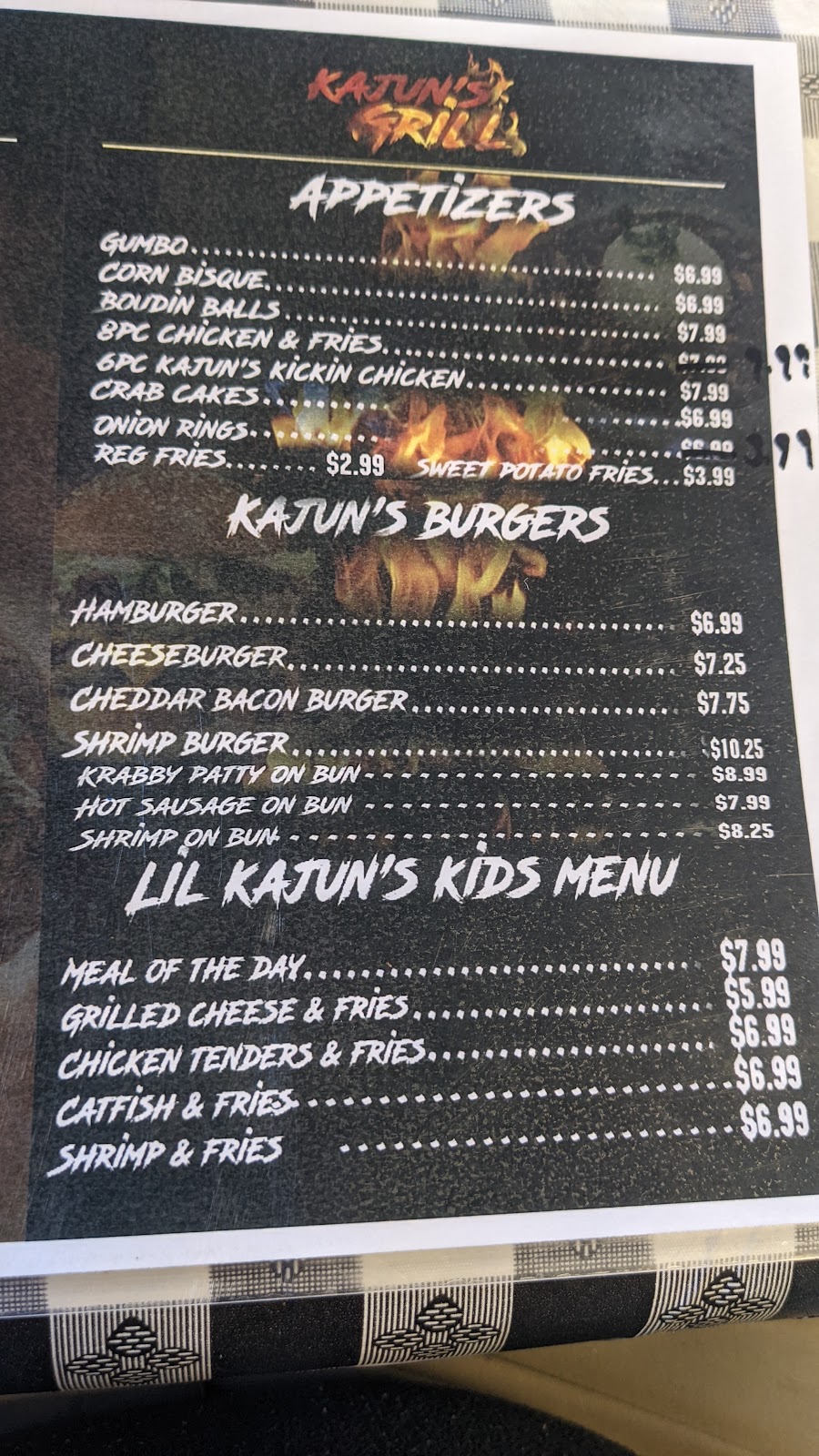 Kajuns Grill | 136 W 10th St, Reserve, LA 70084, USA | Phone: (985) 479-6800