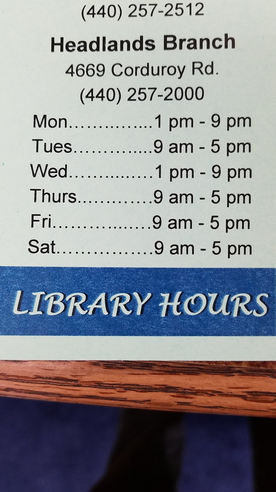 Mentor Public Library Headlands Branch | 4669 Corduroy Rd, Mentor, OH 44060, USA | Phone: (440) 257-2000