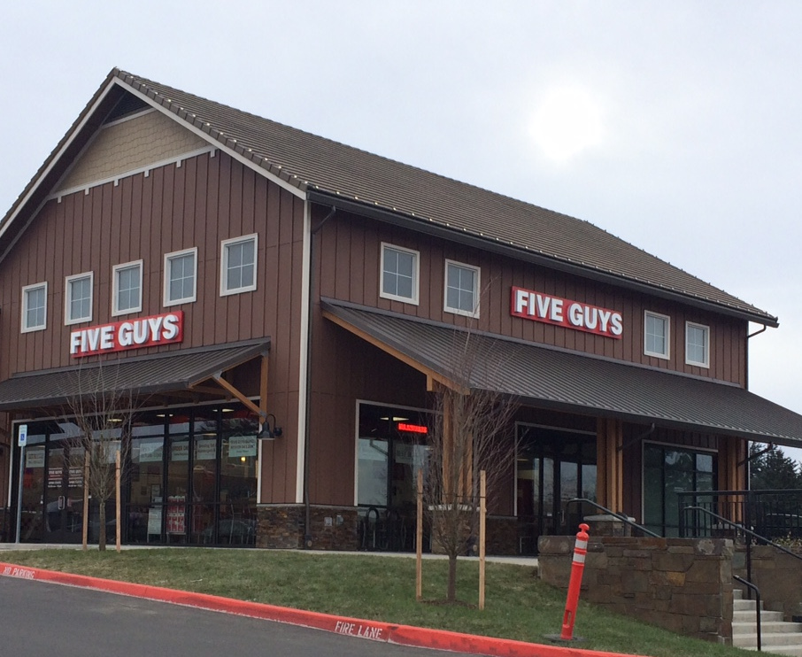Five Guys | 17105 SE Sunnyside Rd Suite 134, Happy Valley, OR 97086 | Phone: (503) 305-6410