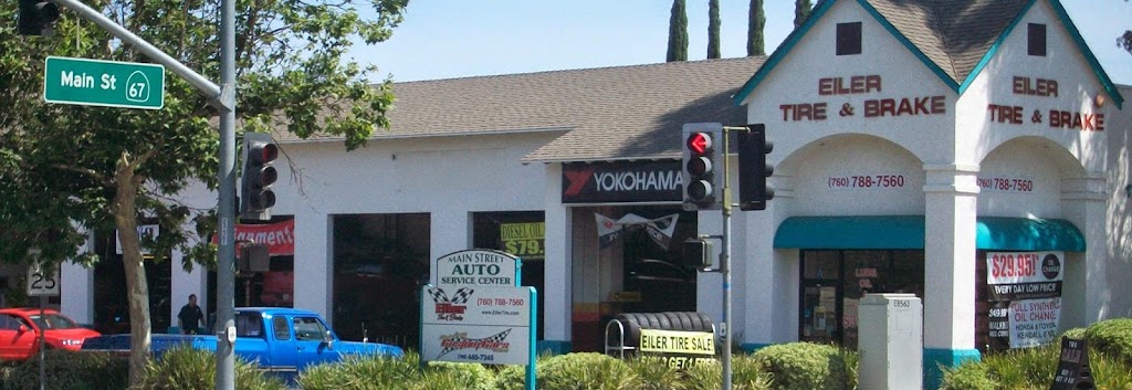 Sun Valley Auto Repair AKA Eiler tire & brake | 1743 Main St A, Ramona, CA 92065, USA | Phone: (760) 788-7560