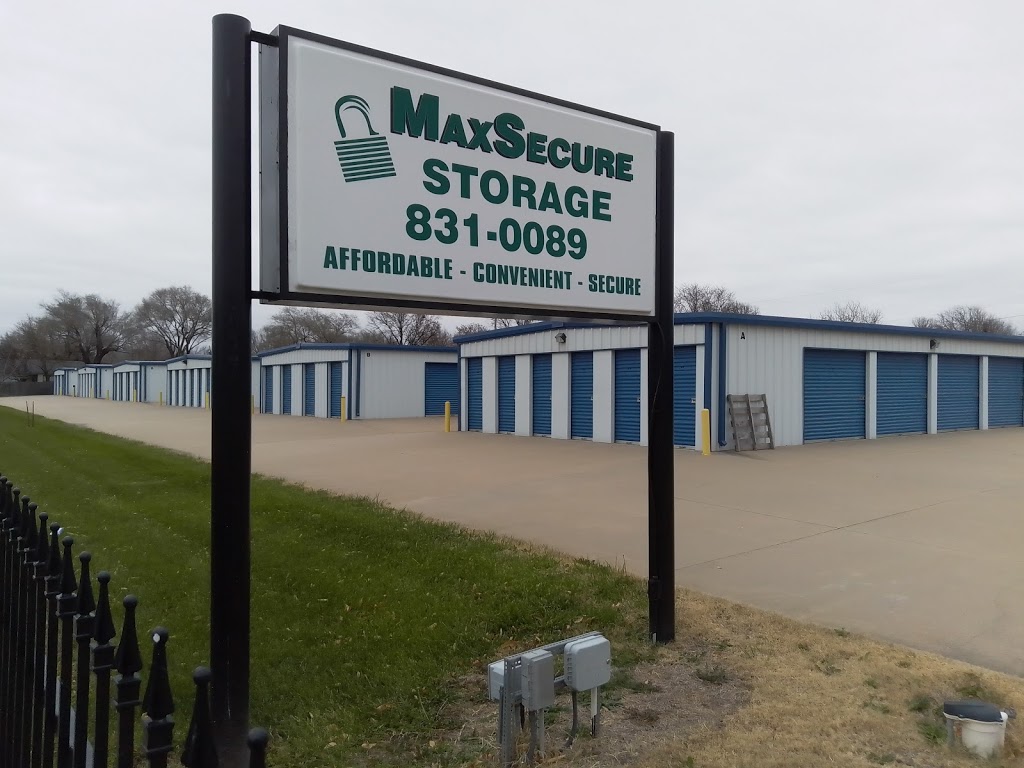 Maxsecure Storage North | 5424 N Meridian Ave, Wichita, KS 67204, USA | Phone: (316) 831-0089