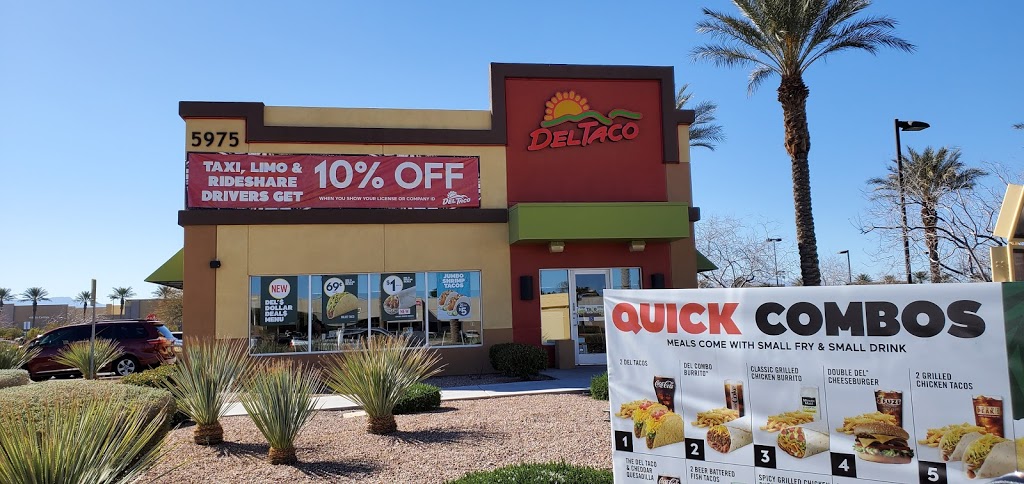 Del Taco | 5975 S Eastern Ave, Las Vegas, NV 89119, USA | Phone: (702) 597-0972