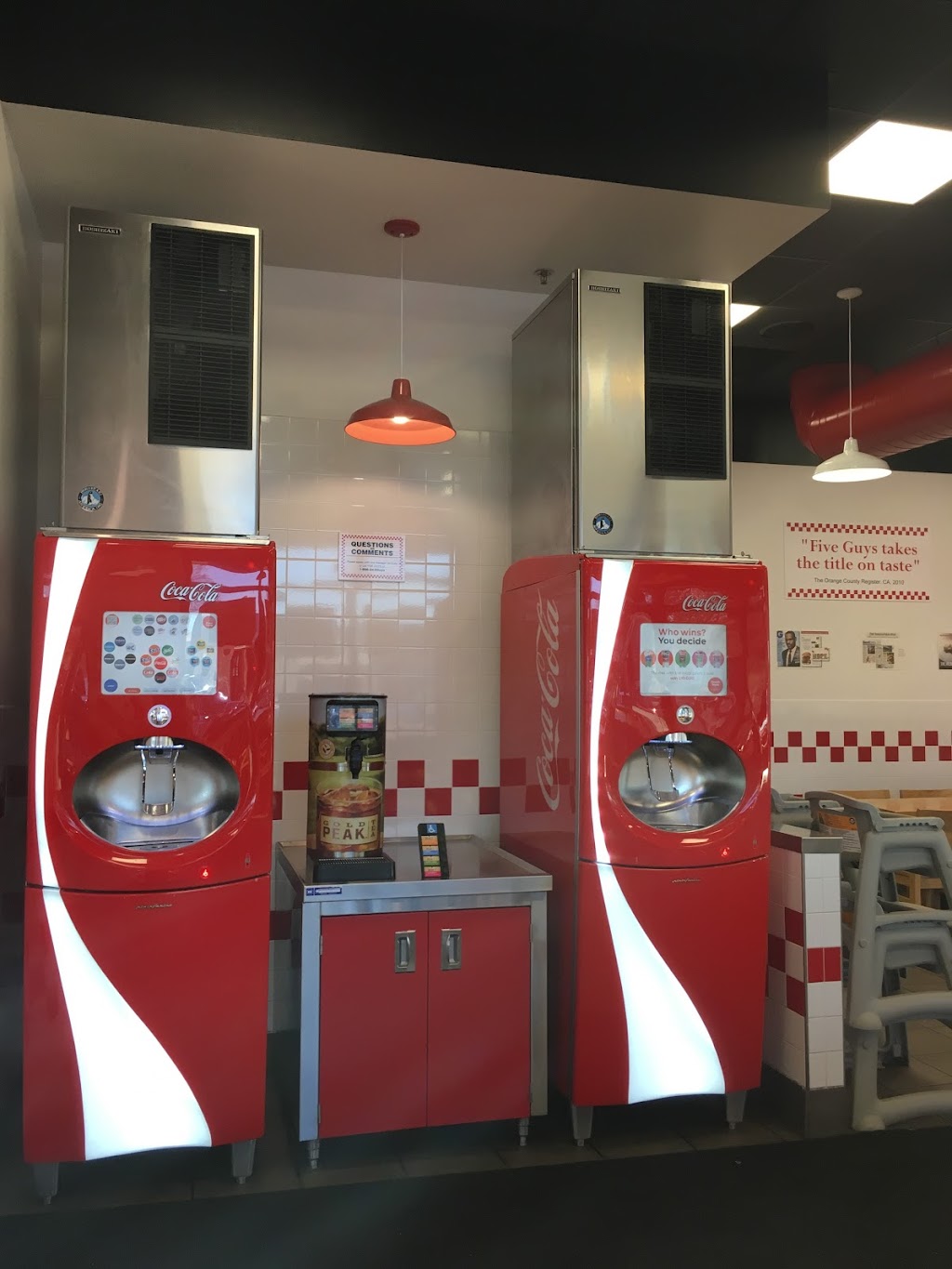 Five Guys | 2340 E Baseline Rd #172, Phoenix, AZ 85042, USA | Phone: (602) 268-7577