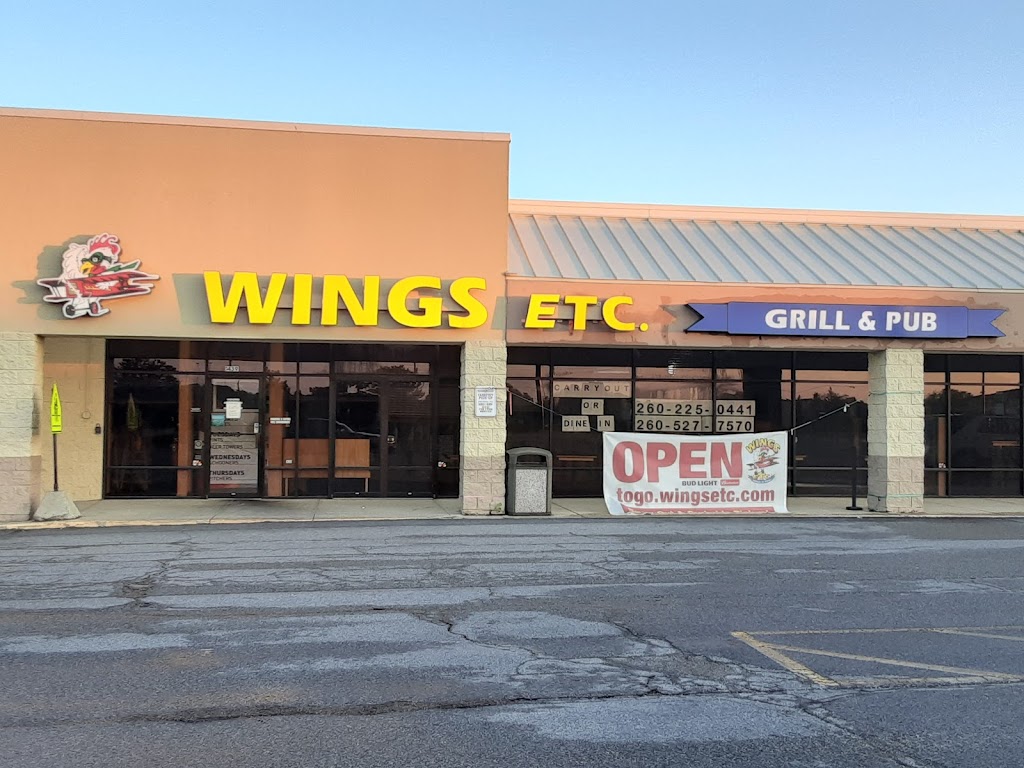 Wings Etc. | 1439 Cass St, Wabash, IN 46992, USA | Phone: (260) 225-0441